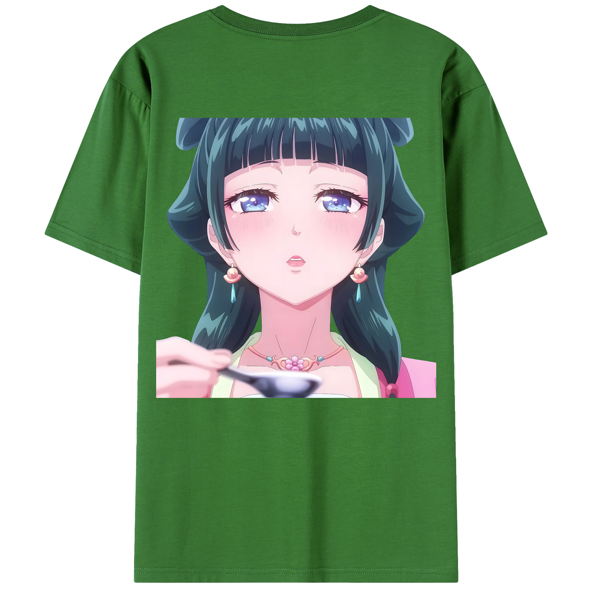 （画像用） 薬屋のひとりごと The Apothecary Diaries レディース半袖Tシャツ(バックプリント)
